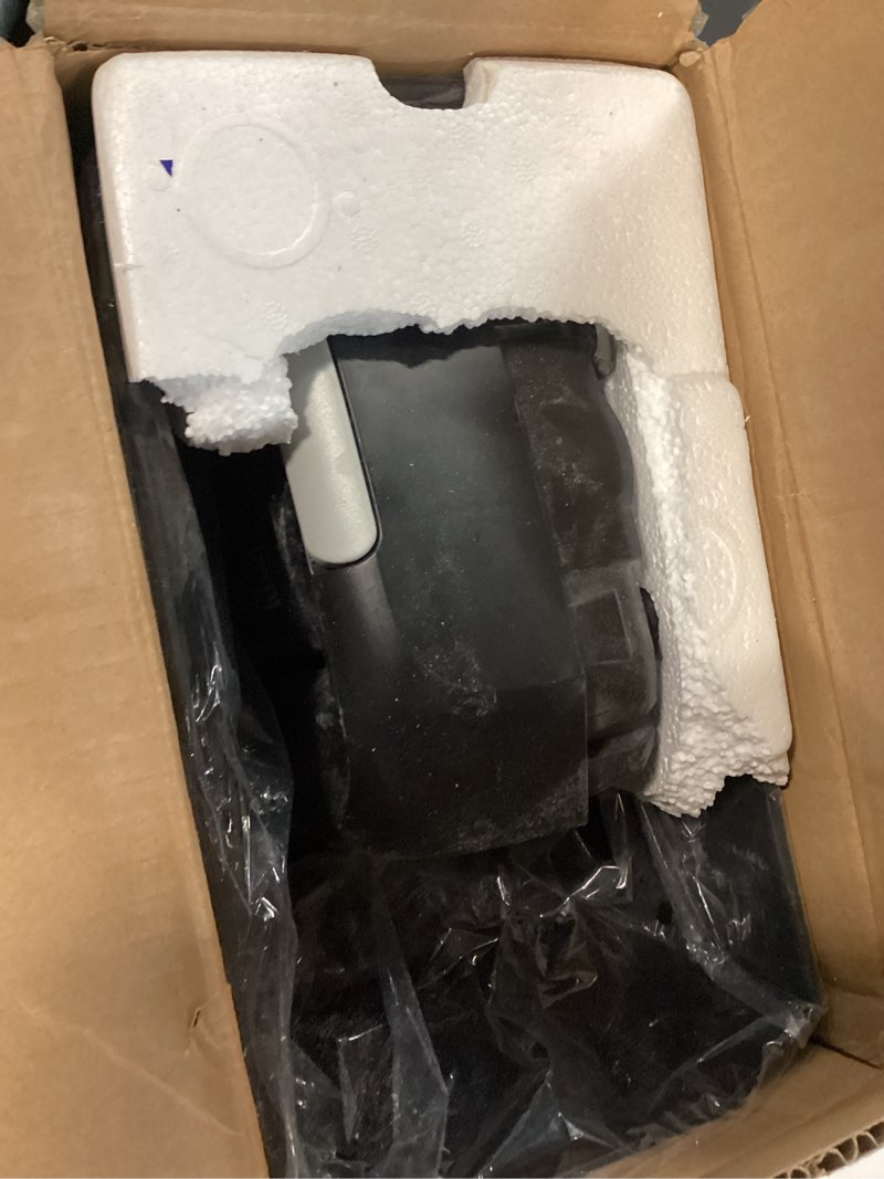 Condition photo showing As Is for Bonsaii Paper Shredder, 3.4 Gals Wastebasket, 5-6 Sheet Crosscut Shredder for Home Use