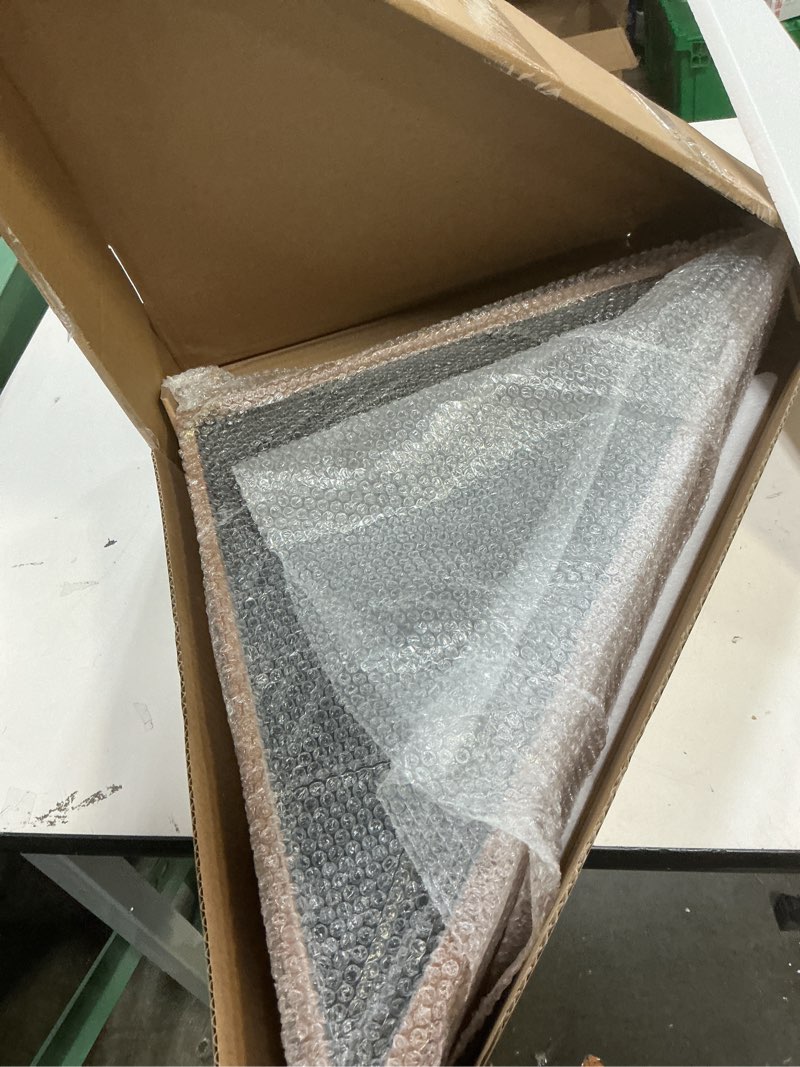 Condition photo showing Good Condition for flag case for burial flag, 5' x 9.5' funeral flag display case brown wood memorial flag shadow box for military veterans with glass covered and wall mounted 5x9.5-brown (case only)