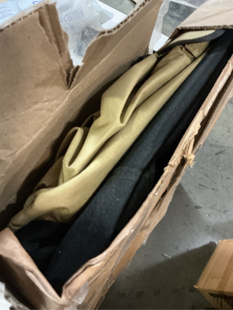 Condition photo showing Good Condition for Amazon Basics Dog Crate, Travel Dog Kennel Double Door Collapsible, Lightweight Soft-Sided Folding, Portable Dog Cage, XL 42" x 31" x 31", Tan Tan 42.0"L x 31.0"W x 31.0"H