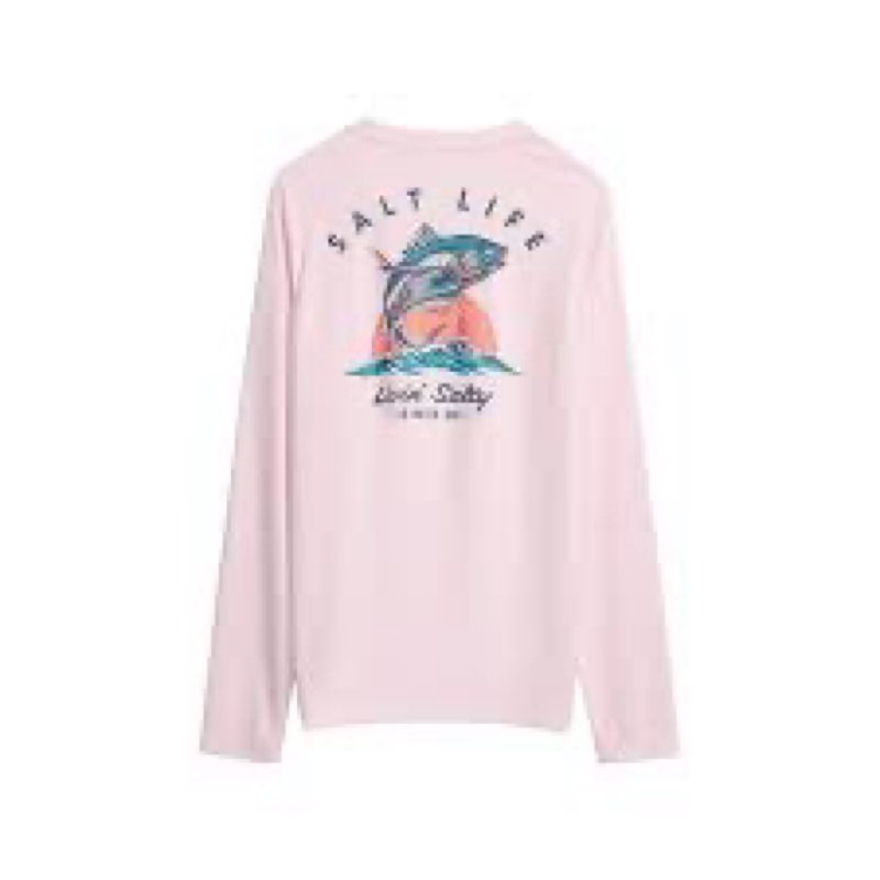 salt life women's long sleeve uv tee small