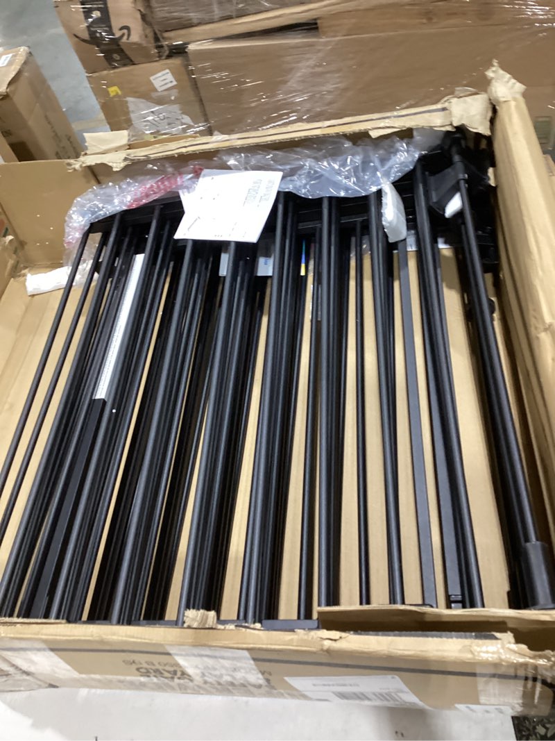 Condition photo showing Good Condition for regalo safety 24"-192" metal 2-in-1 super wide baby gate & play yard 50.5-192"w x 28"h black