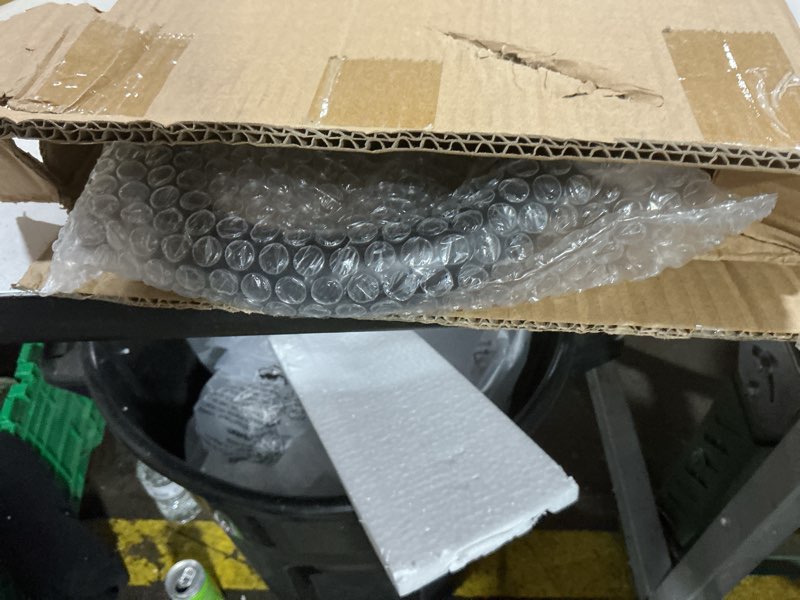 Condition photo showing As Is for Handrails for Outdoor Steps,Stair Railing Indoor 1-3 Step?Hand Rails for Elderly, Porch Railing & Deck Hand Rail Wall Mount Stair Hand Grab Bars, U-Shape Safety Handle for Garage, Porch, Garden 1 Pack