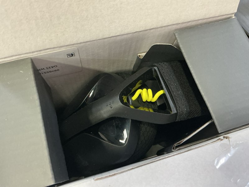 Condition photo showing Good Condition for logitech g435 lightspeed & bluetooth wireless gaming headset - lightweight over-ear headphones, built-in mics, 18h battery, dolby atmos, pc, ps4, ps5, nintendo switch/switch 2, mobile - black black headset