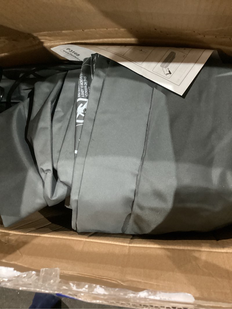 Condition photo showing As Is for Sealy: AlwayzAire Tough Guard 18" Airbed - Queen - Built-in Dual Pump, Inflatable Matress, Wave Beam Construction, Antimicrobial Treatment, USB Charge
