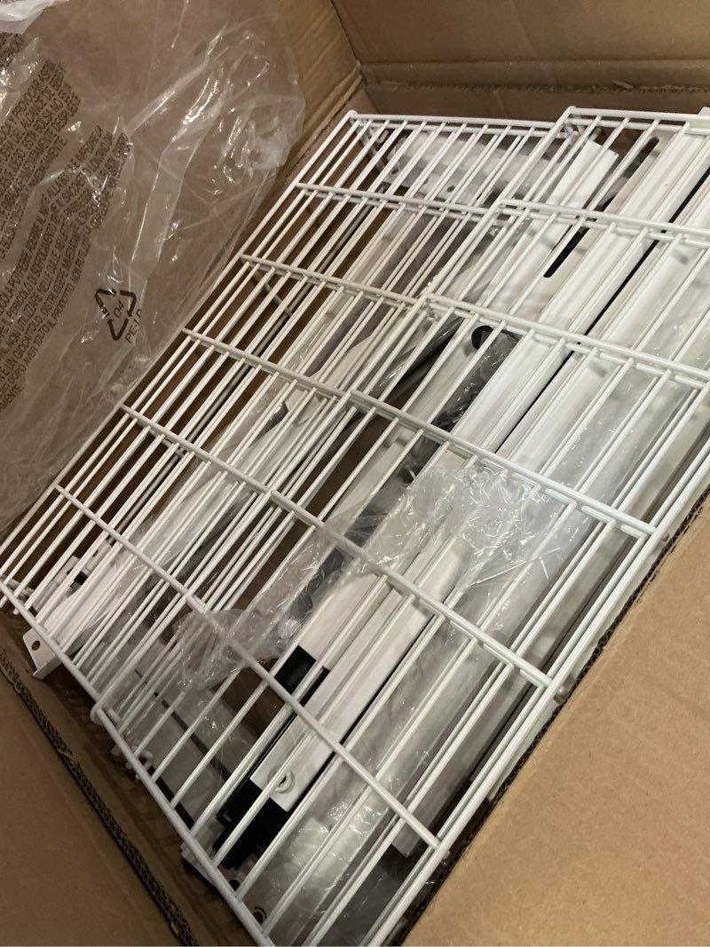 Condition photo showing Good Condition for hisencn expandable 2-tier pull out cabinet organizer, 13"-21" wide slide-out drawers (white)