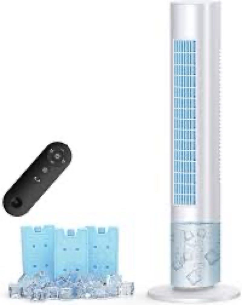 Evaporative air cooler *similar to stock photo*