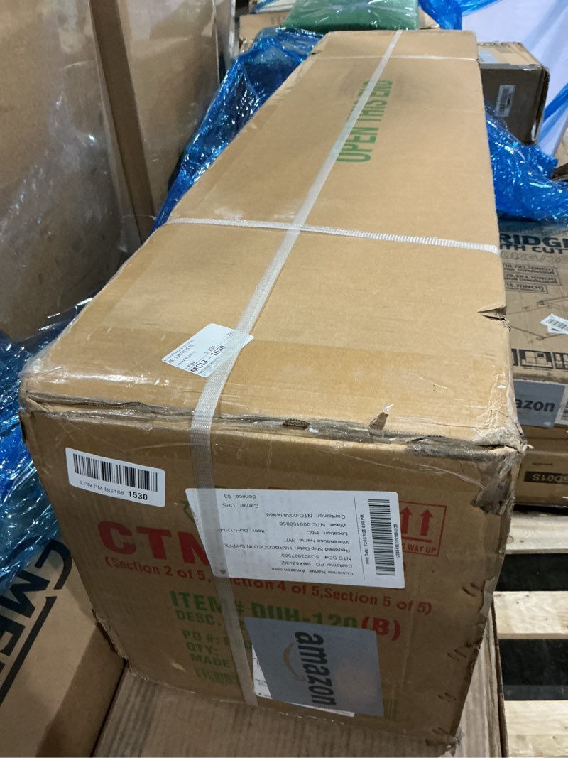 Condition photo showing New/Like New for National Tree Company Artificial Full Christmas Tree  Green  Dunhill Fir  Includes Stand  12 Feet(incomplete box b)