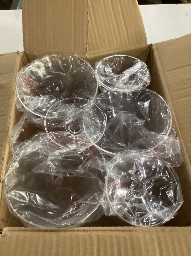 Condition photo showing Good Condition for similar to**** unbreakable martini glasses set of 6, 10 oz plastic martini cocktail glasses with stem, reusable cocktail glasses for bar, margarita, whiskey, gin, tequila, bpa-free, top rack dishwasher-safe, clear