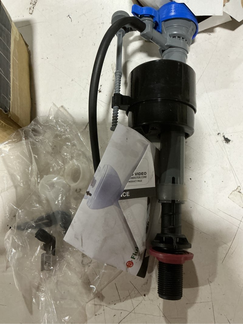 Condition photo showing As Is for fluidmaster 400h-002 performax universal toilet fill valve high performance tank and bowl water control  1-pack  new  multicolor
