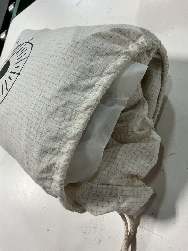 Condition photo showing As Is for LARMACE Grounding Sheets King Size, 88% Organic Cotton + 12% Pure Silver Fiber, Earth Grounded Fitted Bed Sheet with Grounding Cord for 15" Deep Pocket, White King White