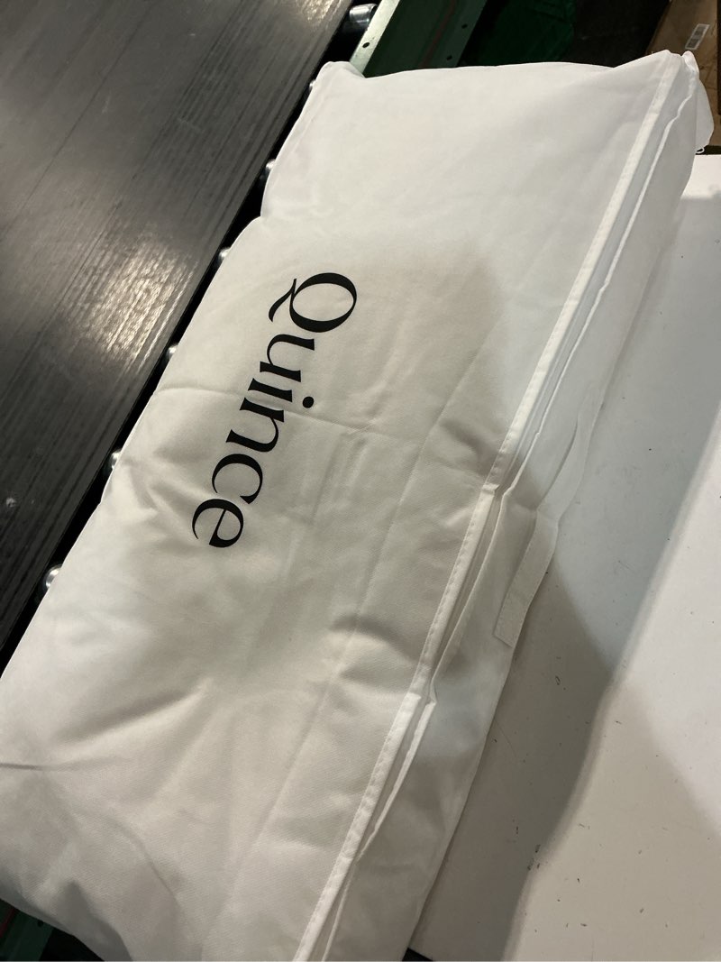 Condition photo showing New/Like New for quince goose white pillow king