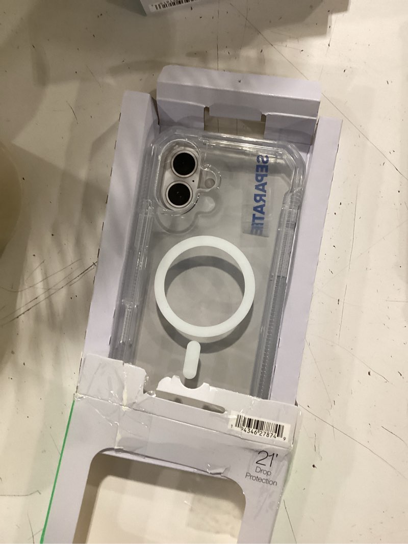 Condition photo showing Good Condition for onn magsafe compatible rugged phone case for iphone 16 - clear