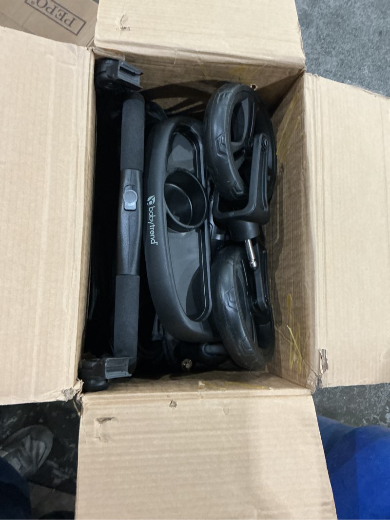 Condition photo showing As Is for Baby Trend Sit N' Stand® Double 2.0 Stroller, Dash Black Double Stroller Dash Black