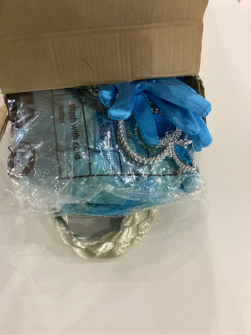 ahlpo elsa dress for girls princess dress up halloween cosplay elsa costume fancy dress birthday out