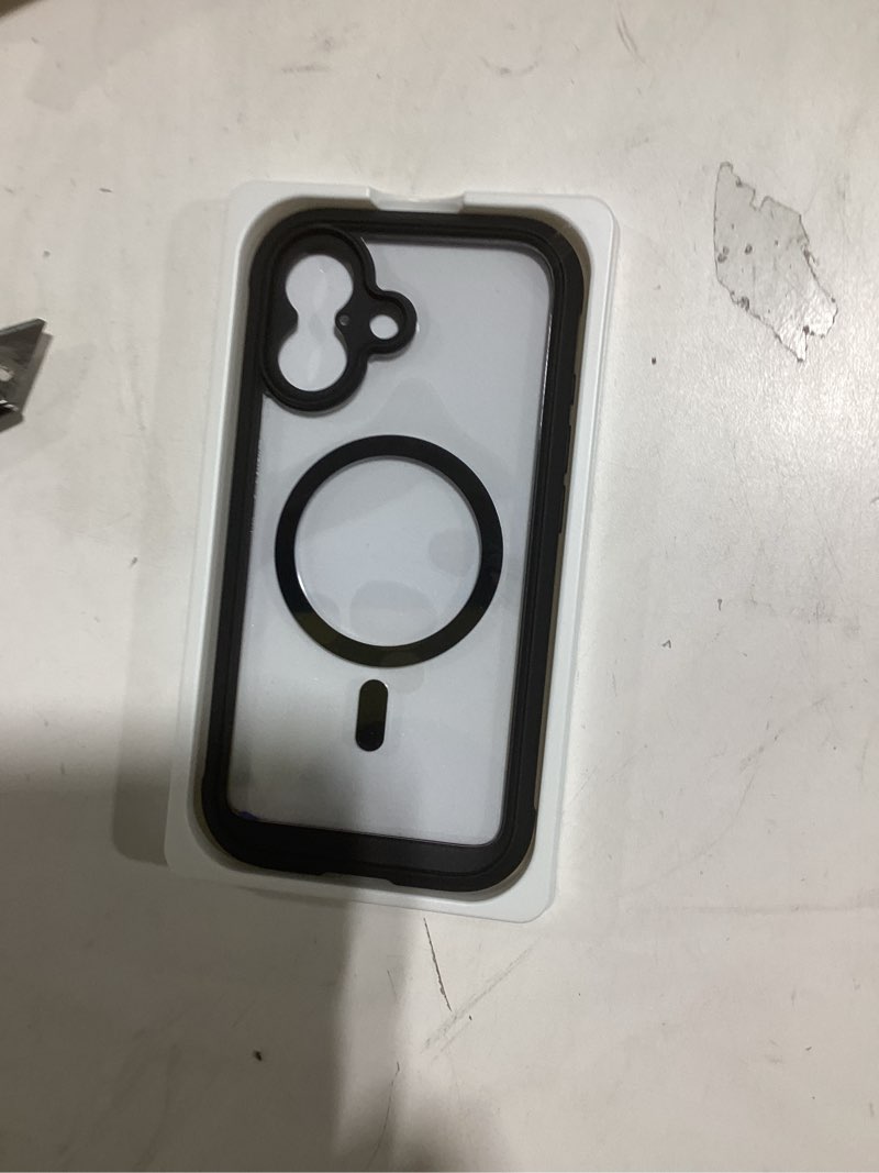Condition photo showing Good Condition for Miracase for iPhone 17 Case 6.3'', Full-Body Bumper Military Drop Protection Outdoor Phone case with Built-in Glass Screen &Camera Control,Easy Installation,No Gap,Compatible with MagSafe,Black