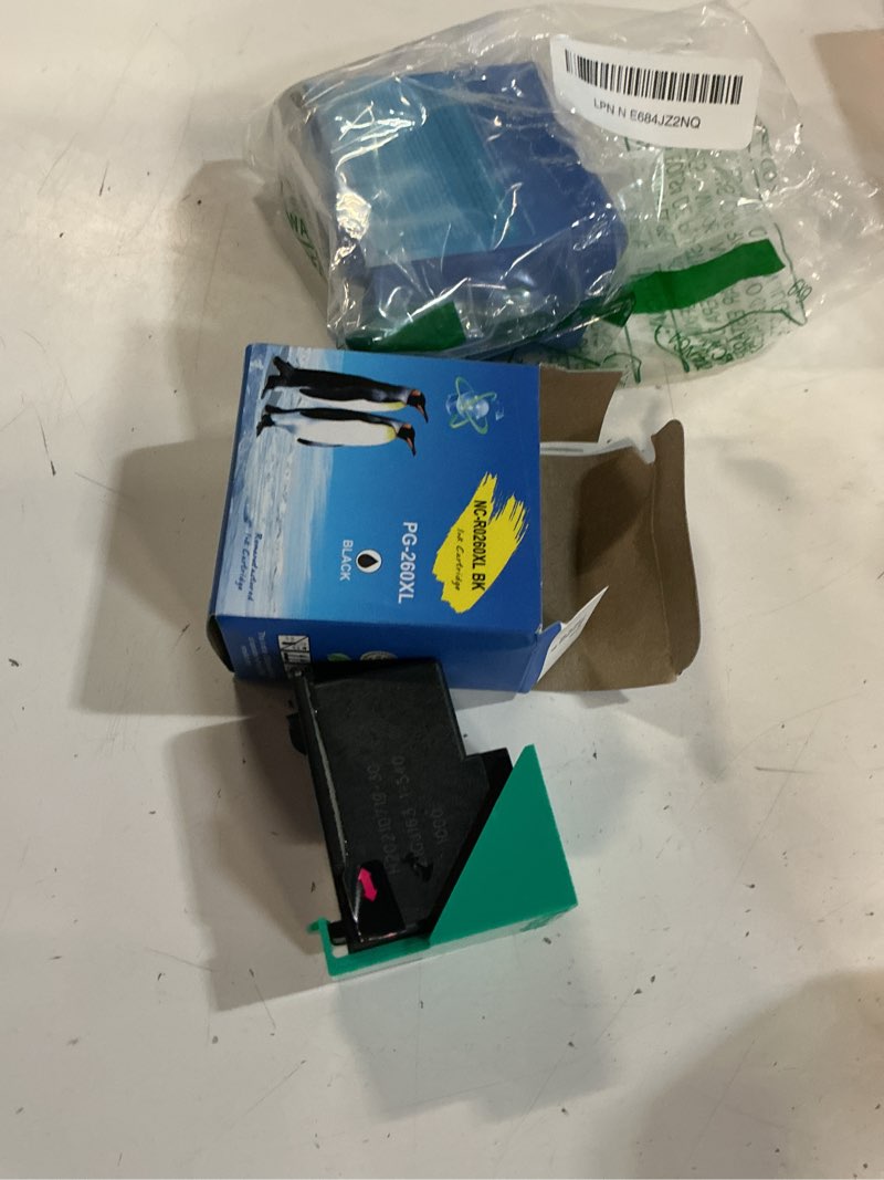 Condition photo showing As Is for linkdocs 260xl 261xl replacement for canon 260 and 261 ink cartridges pg-260 cl-261 compatible with canon ts6420a ts6420 ts6400 tr7020a ts5320 tr7000 ts5300 tr7020 printer ink cartridges