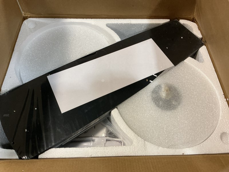 Condition photo showing New/Like New for ceiling fans with lights, 48 inch flush mount ceiling fans with lights and remote, low profile, reversible dc motor, noiseless, 3cct, dimmable led ceiling fan for bedroom, living room, black