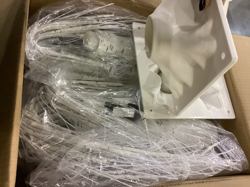 Condition photo showing As Is for Smart Lighted Birch Trees 4FT 5FT 6FT, App Control, 18 Modes, Schedule, Dimmable, Warm White LED Lights, Waterproof Music Sync Star Light Tree Set for Indoor Outdoor Home Christmas Holiday Decorations 4 ft + 5 ft + 6 ft