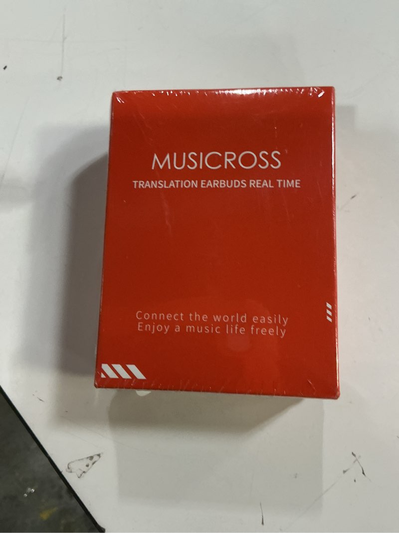 Condition photo showing New/Like New for ai translation earbuds real time 144 language translator earbuds audifonos traductores inglés español 4 in 1 translator device with 9 working modes for travel business learning black