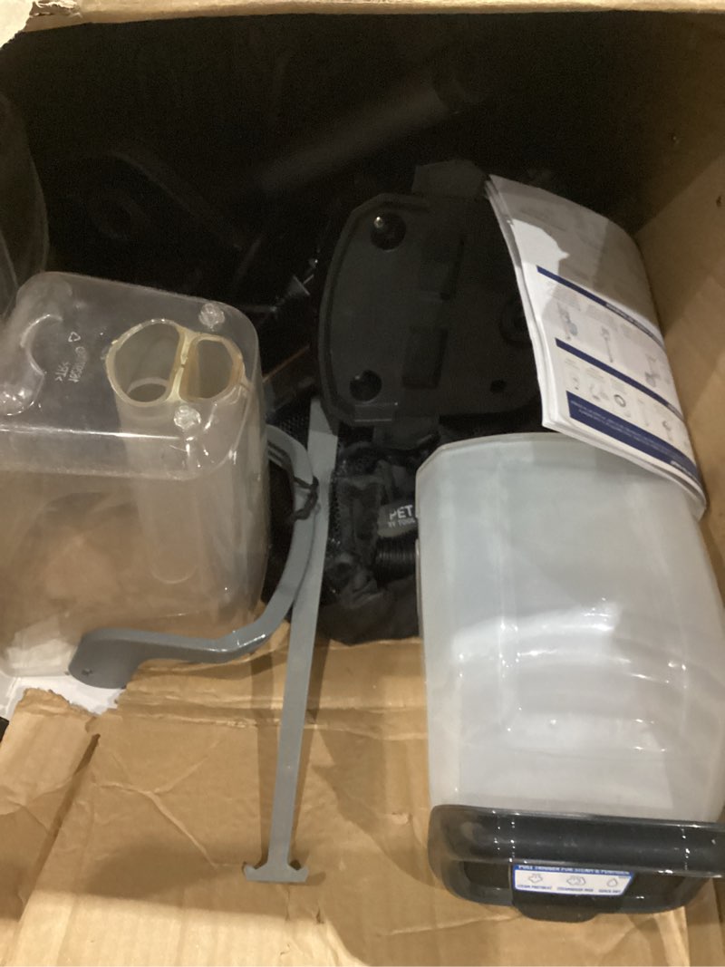 Condition photo showing As Is for bissell revolution hydrosteam pet carpet cleaner, upright deep cleaner, hydrosteam technology, 2-in-1 pet upholstery tool & formulas included, 3432