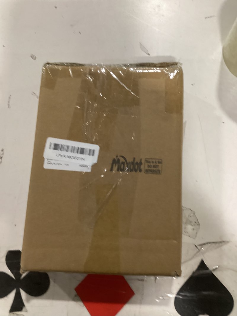 Condition photo showing Good Condition for Maxdot 2 Pcs Ceiling Mounted Towel Rack Black Metal Design Vertical Towel Holder Rustic Hand Towels 