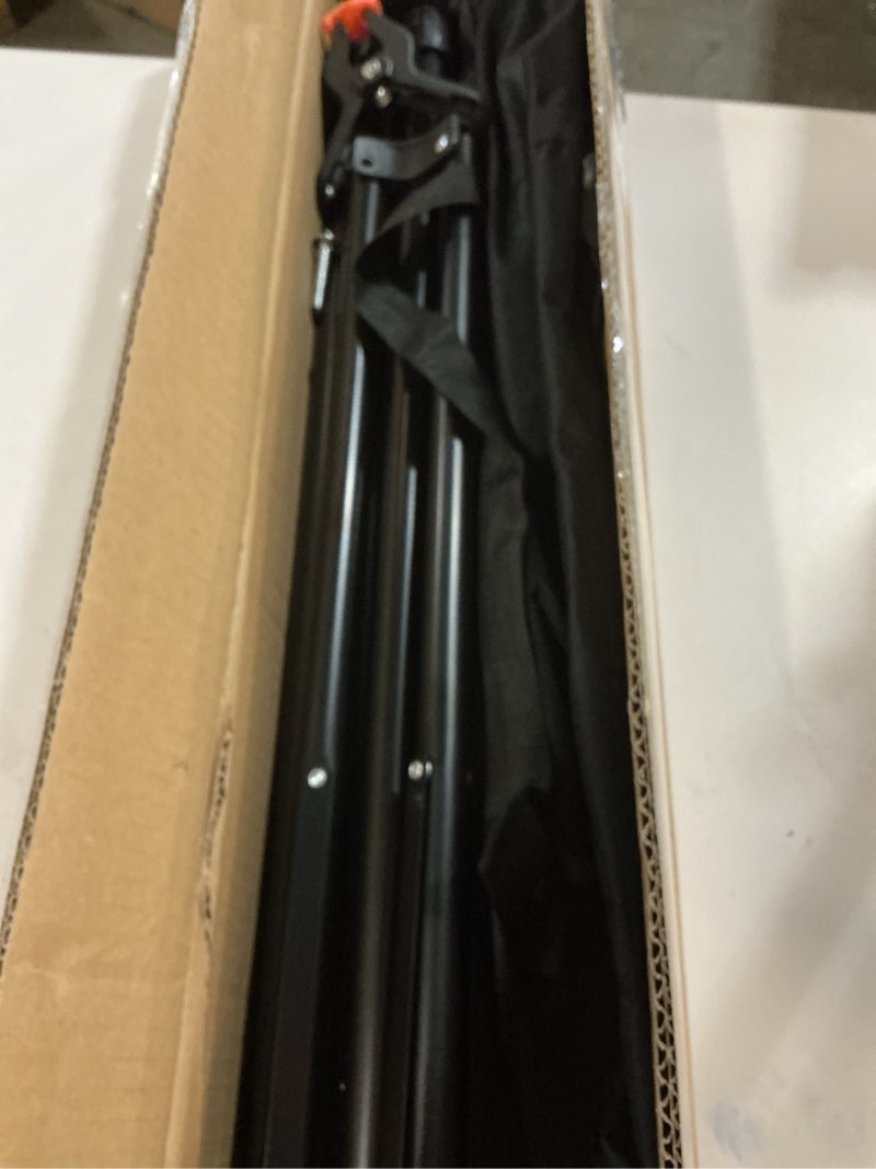 Condition photo showing Good Condition for Hemmotop 7x5ft (HxW) T-Shape Photo Backdrop Stand, Portable Green Screen Stand Only with 5 Clip Clamps and Carry Bag, Adjustable Background Support Kit for Birthday, Baby Shower, Parties, Photoshoots