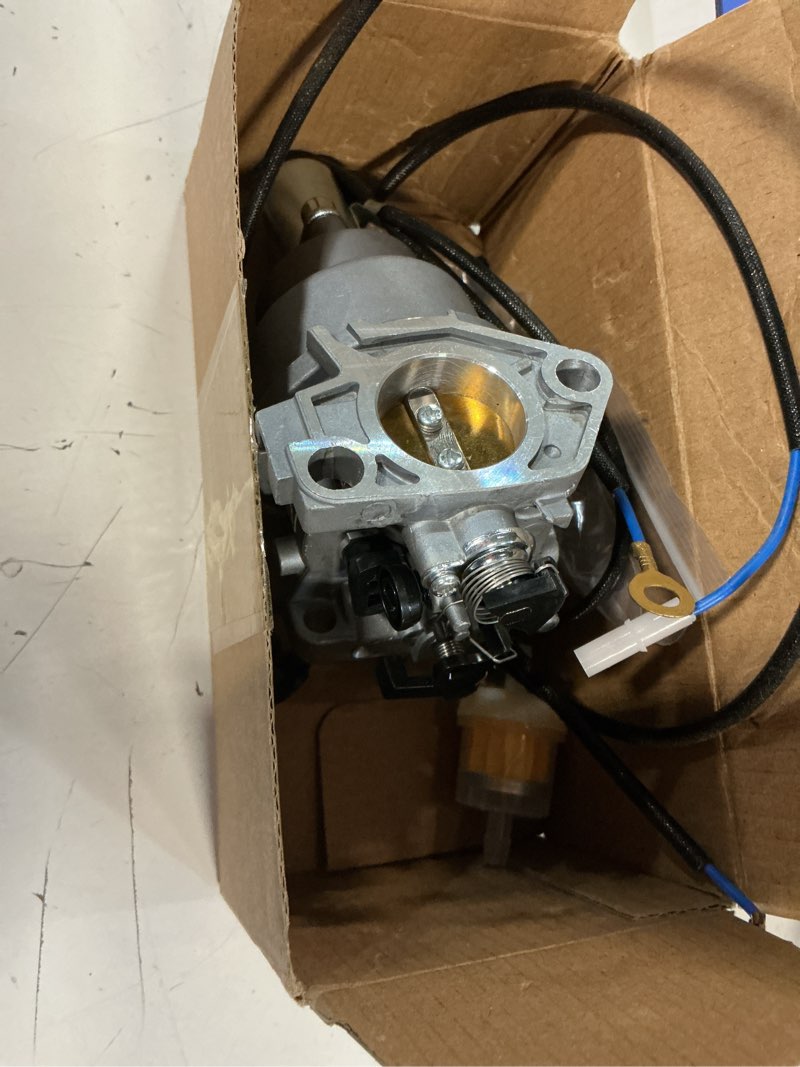 Condition photo showing As Is for motoall carburetor for toro 136-7826 repl 127-9183 timecutter 0 zero turn mower 452cc engine