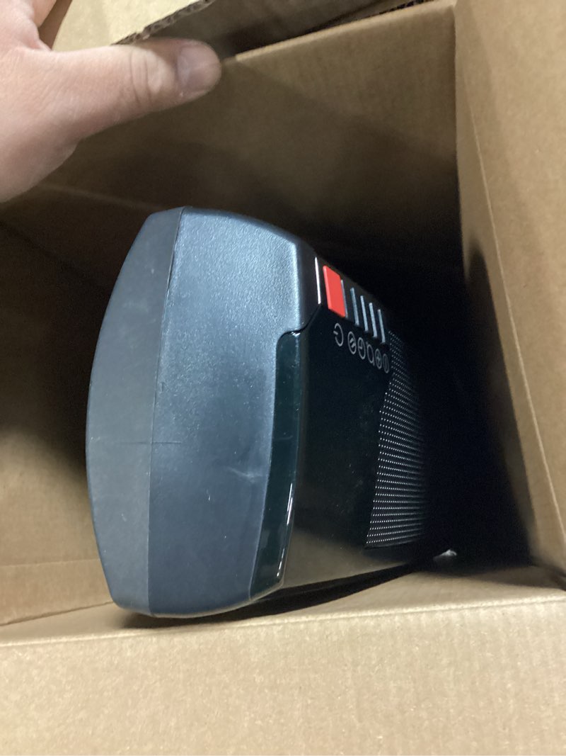 Condition photo showing Good Condition for Lasko 22  1500W Oscillating Ceramic Tower Space Heater with Remote  Black  CT22835  New