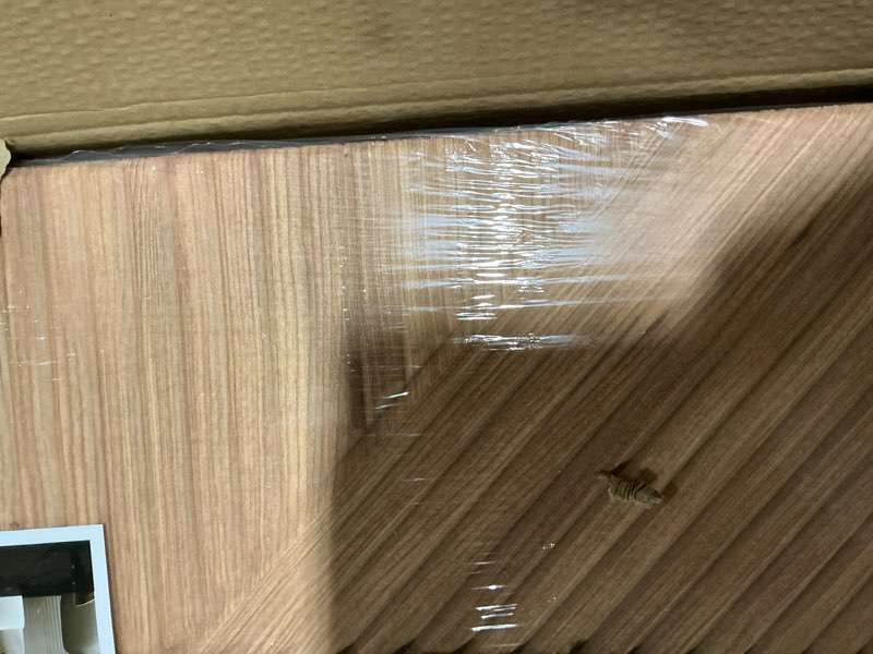 Condition photo showing Good Condition for BTDVR 8 Pack Large Acoustic Wall Panels,94.48"x47.24" Self-Adhesive Soundproof Wall Panels-Total Size (Single Size 23.62"x23.62") Decorative Wood Grain Printing Sound Panels,for Studio,Office,Home 96x48 Inch(8 Pack-24x24 Inch) Log Color