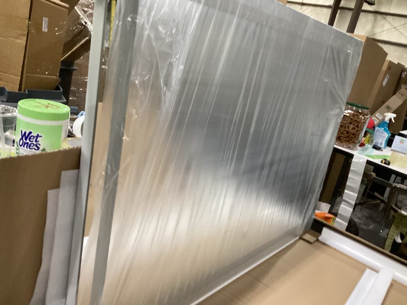 Condition photo showing Good Condition for FENNIO Makeup Mirror with Lights 32"x22" ?LED Makeup Mirror ?Large Vanity Mirror with Lights?Touch Sensor with Dimmable 3 Modes, Square White White 23"L x 32"W