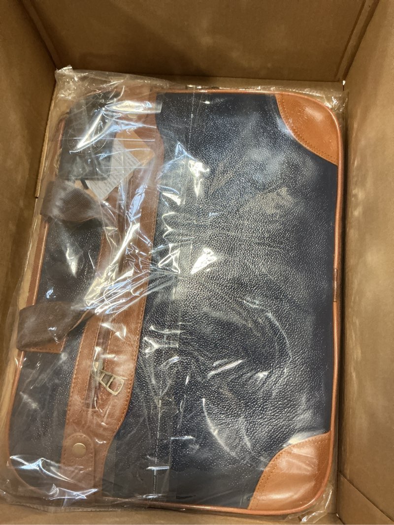 Condition photo showing New/Like New for ADYAN Leather Messenger Bag 15 Inch Laptop Bags For Men Office Briefcase for Man Women Business Briefcases