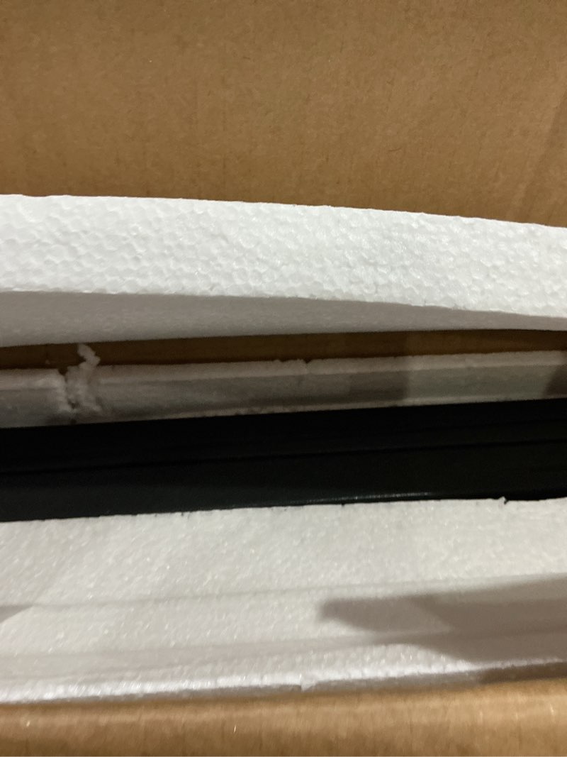 Condition photo showing Good Condition for large printer stand with power outlet, with height adjustable storage shelf, 3 tier rolling printer cart with industrial wheels, 23.6 x 23.6 inches printer table for home office, rustic brown