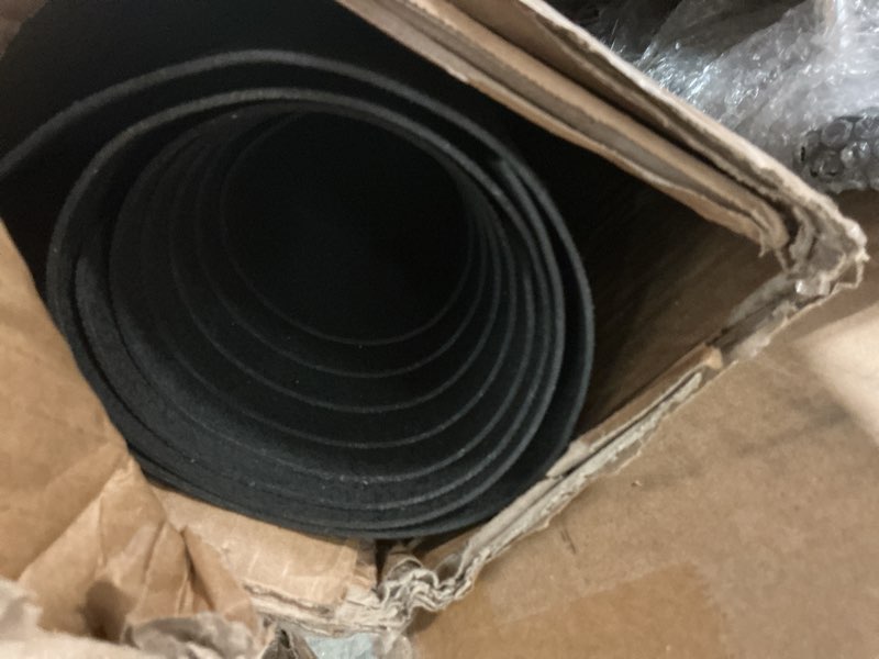 Condition photo showing As Is for powoq 148" wb trunk mat compatible with 2015-2025 ford transit cargo mat cargo liner (long series vans only) tpe trunk liner replacement for 2015-2025 ford transit accessories
