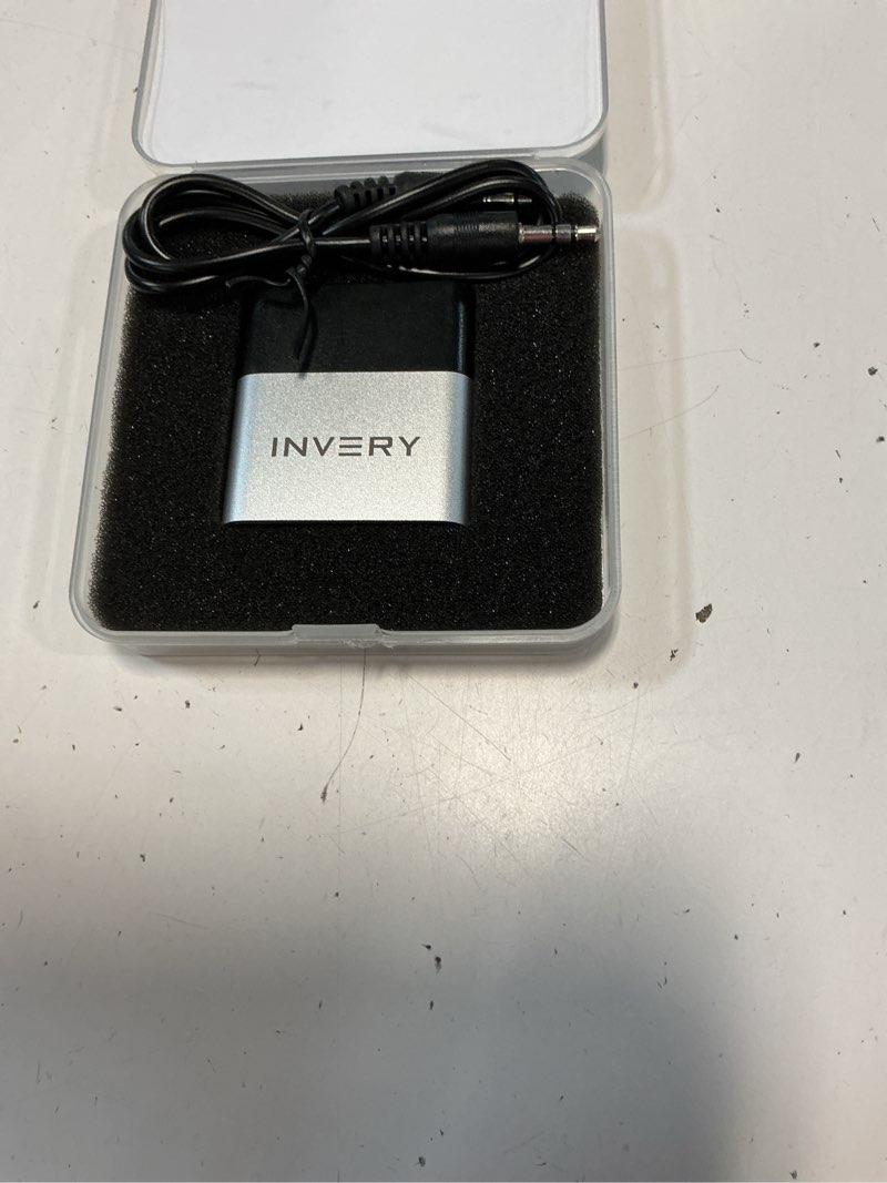 Condition photo showing As Is for invery docklinq pro bluetooth 5.0 adapter receiver for bose sounddock and 30 pin ipod iphone music docking station(not for cars)