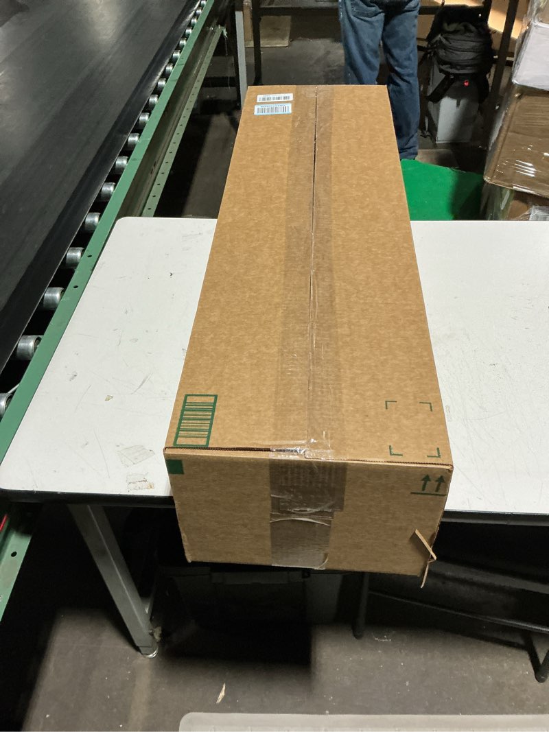 Condition photo showing As Is for kco zebra blinds for windows, dual layer roller sheer shades blinds for day and night, light control window treatments shades with valance cover, 20" w x 72" l, marble grey