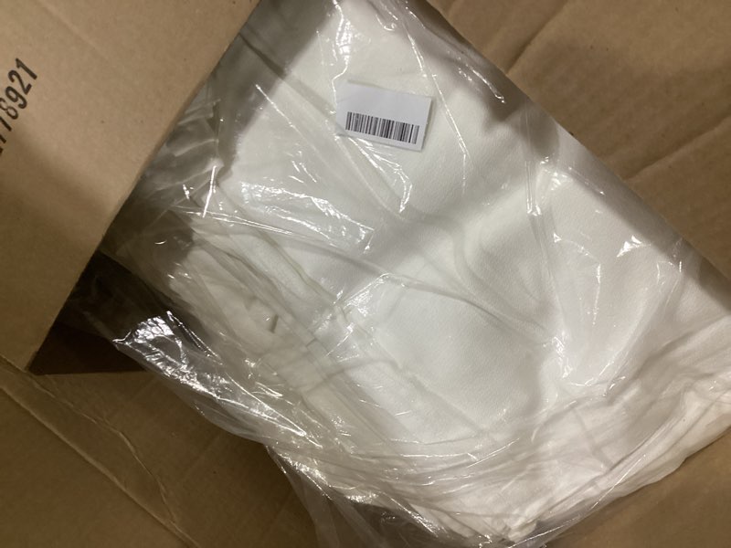 Condition photo showing Good Condition for urban villa cloth napkins white dinner napkins set of 12 (18x18) 100% cotton absorbent washable durable reusable cloth napkins ideal for easter decorations hotel collection farmhouse parties napkins white 18" x 18" (set of 12)