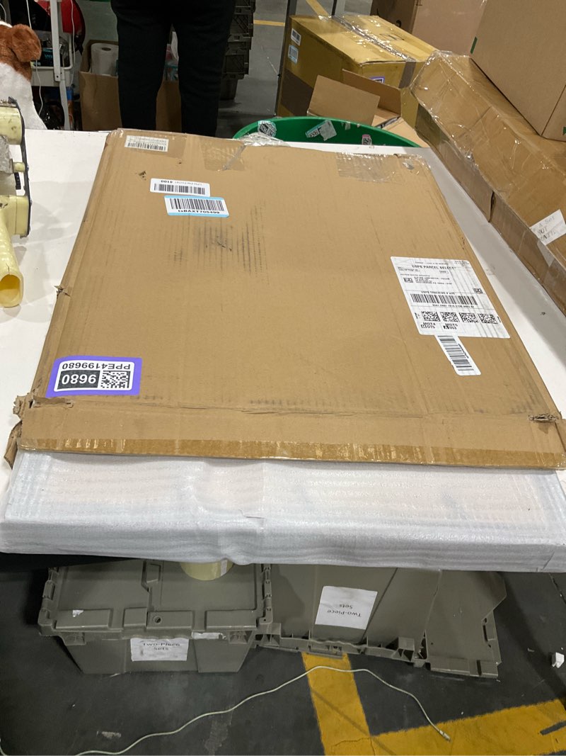 Condition photo showing New/Like New for 16x20 picture frame with mat for 11x14 set of 3, dark brown wood grain 16x20 frames for wall mounting (3 pack, walnut) 16x20 - 3 pack walnut