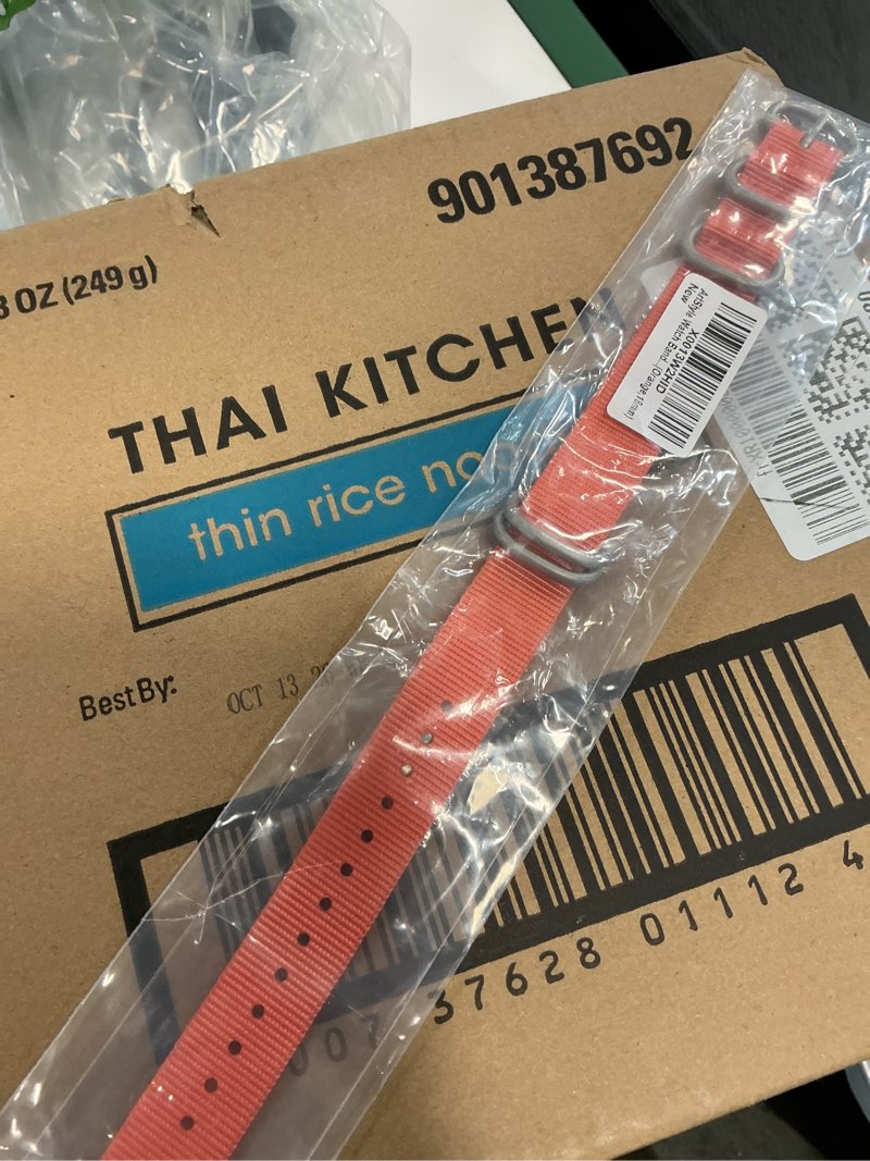 X0013W2HID ArtStyle Watch Band...(Orange, 18mm) New