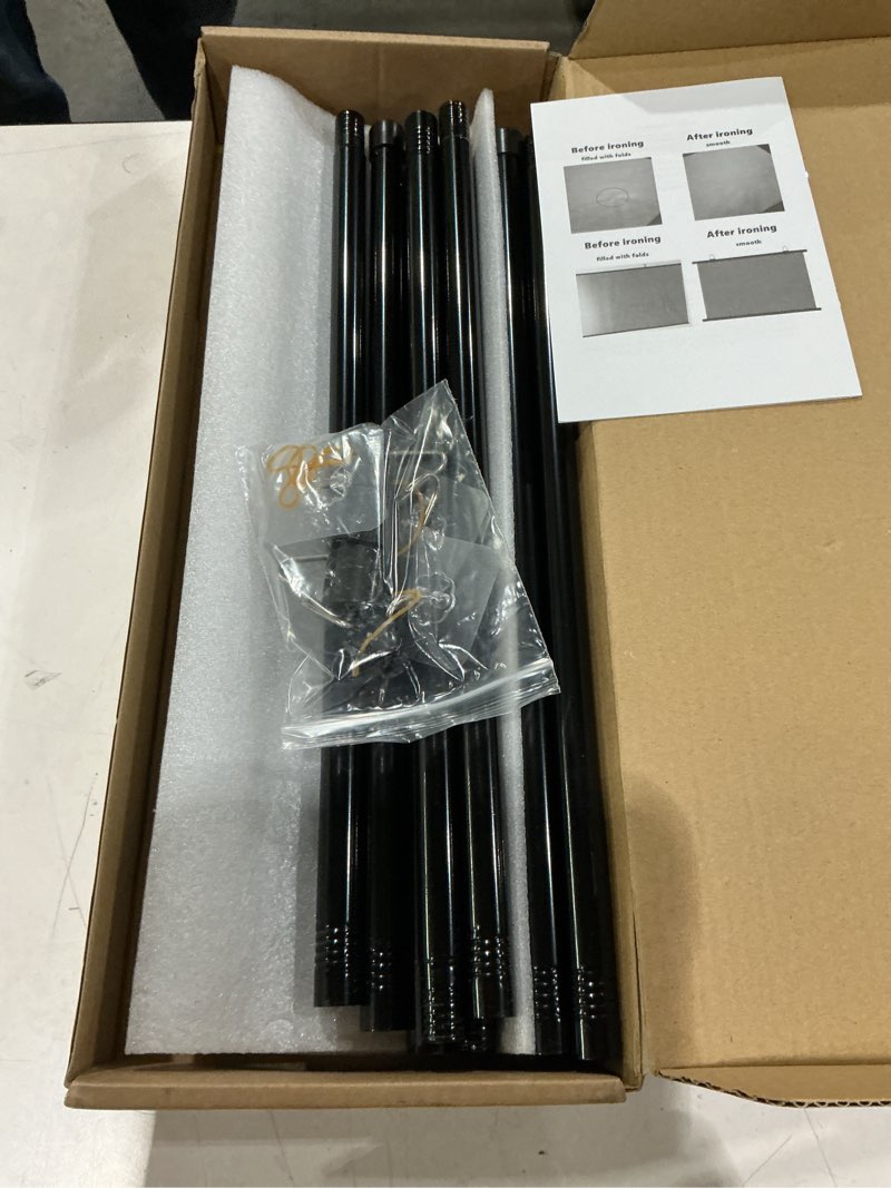 Condition photo showing New/Like New for 110 inch projector screen, xiaohui portable movie projector screen for outdoor indoor with 3 pcs adhesive hook, 4k hanging projection screen for world cup room wall, anti-glare, 16:9 hd