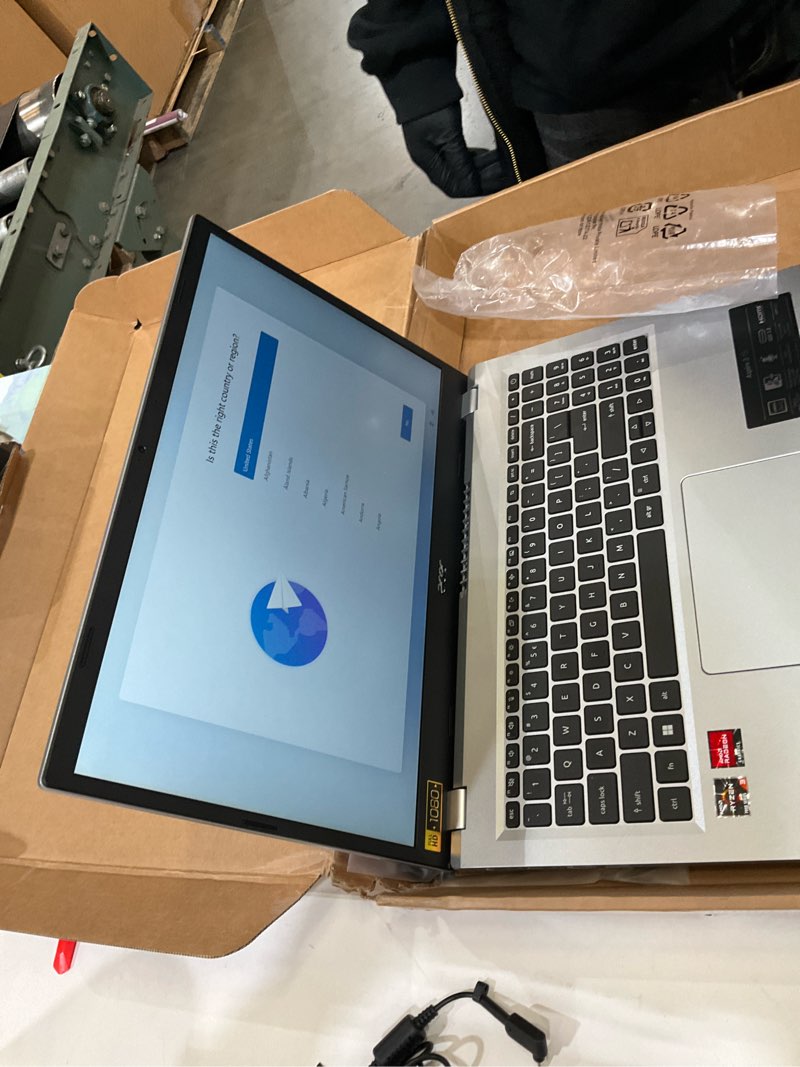 Condition photo showing As Is for acer Aspire 3 A315-24P-R7VH Slim Laptop | 15.6" Full HD | AMD Ryzen 3 7320U Quad-Core | AMD Radeon Graphics | 8GB LPDDR5 | 128GB NVMe SSD | Wi-Fi 6 | Windows 11 Home