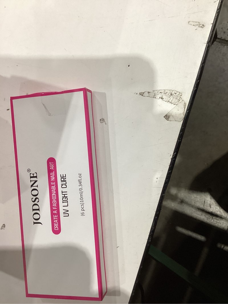 Condition photo showing New/Like New for JODSONE 10ml Glitter Gel Nail Polish Set 6 Color Glitter Effect gel polish All Seasons Neutral Soak off LED Lamp Gel Manicure Set for Nail Art