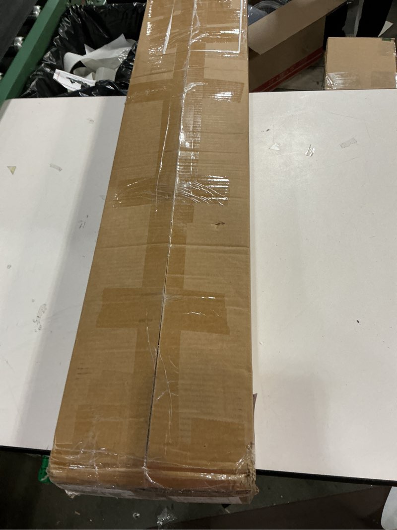 Condition photo showing New/Like New for GRLEAF 2 Pack Adjustable Height Narrow Console Table with Power Outlets, 78.7" Long Sofa Table with Charging Station Behind Couch Table Entryway Table for Living Room and Hallway – Rustic Brown Rustic Brown 78IN