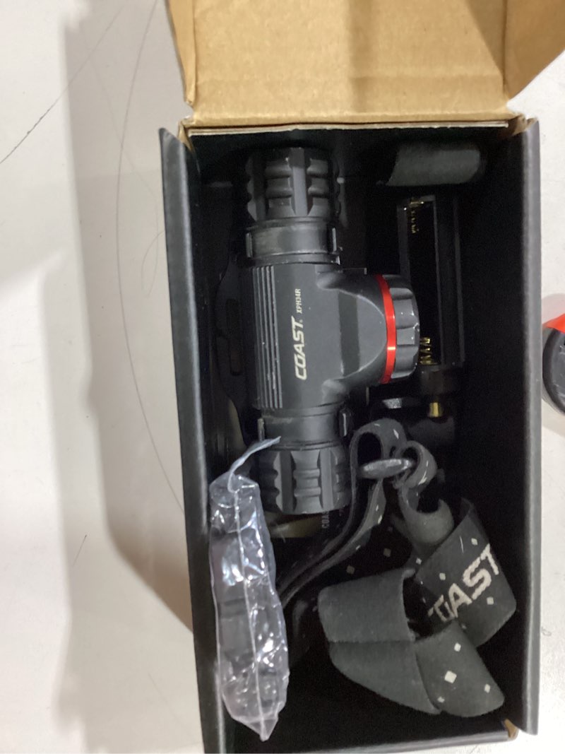 Condition photo showing Good Condition for Coast® XPH34R 2075 Lumen USB-C Rechargeable-Dual Power LED Headlamp withPURE Beam® Twist Focus™ and Magnetic Base