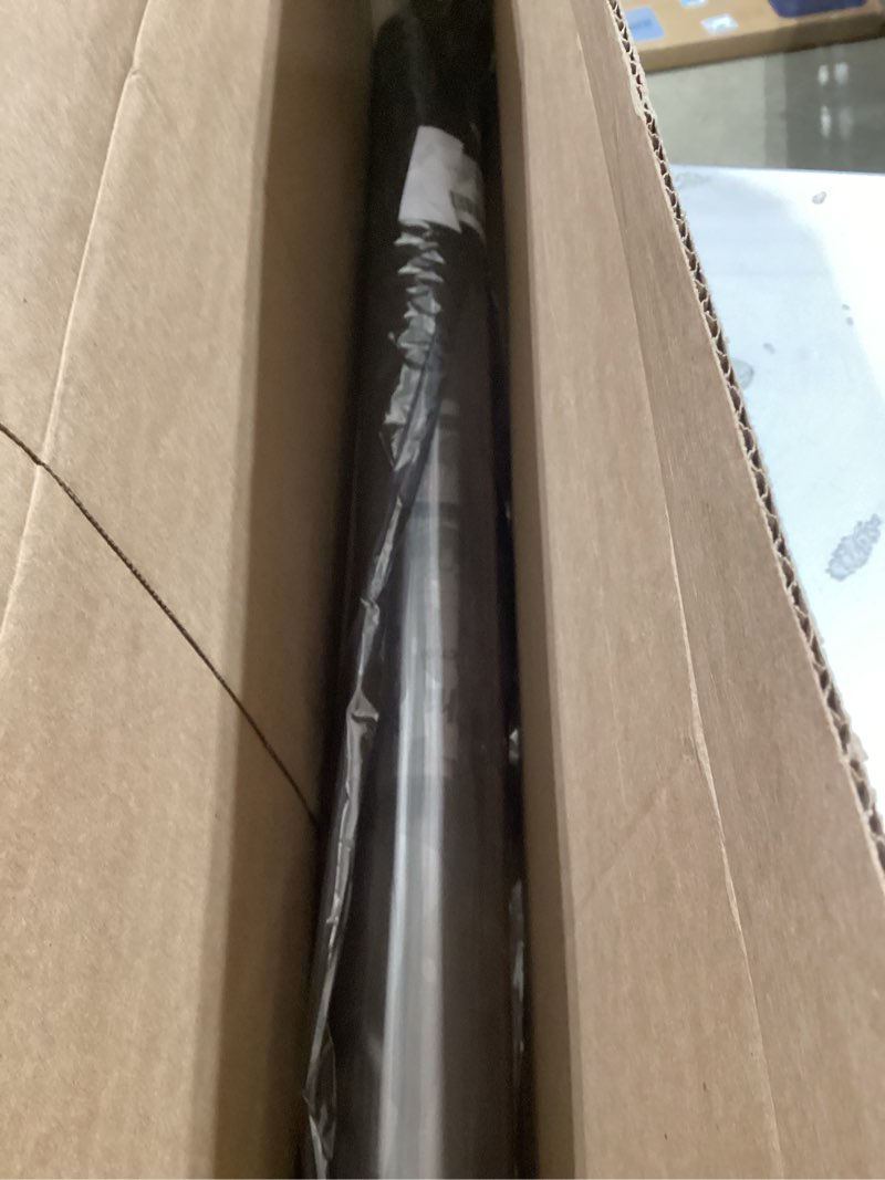 Condition photo showing As Is for clear table protector 36 x 48 inch, 1.4mm thick waterproof pvc plastic table cover, durable table pad for dining room, kitchen, writing desk, and coffee tables 36 x 48 inch rectangle clear 1.4mm