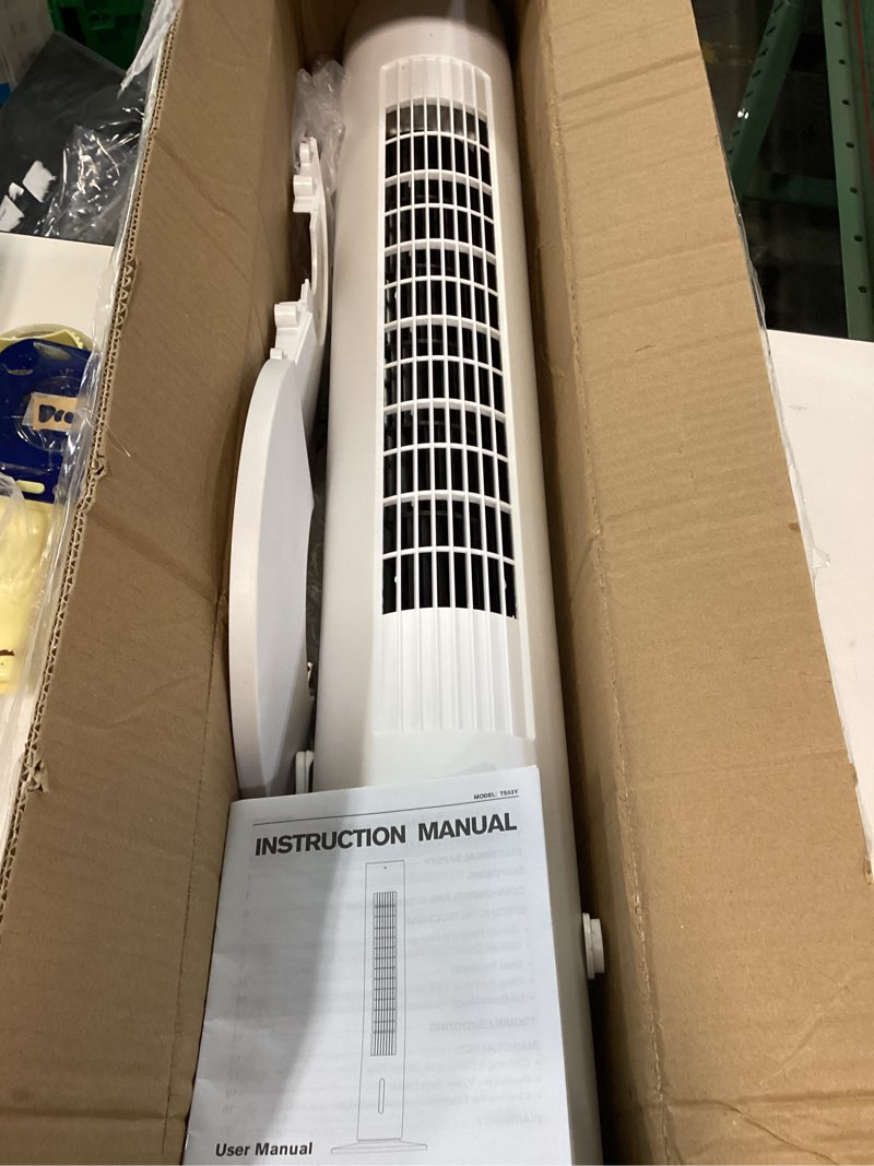Condition photo showing As Is for Windowless Air Conditioner Portable, 3 Speeds, 1.2L Water Tank, 3 Ice Packs, 20ft Remote, 7H Timer, No Hose No Window Needed,70° Oscillating Portable AC Unit for Room