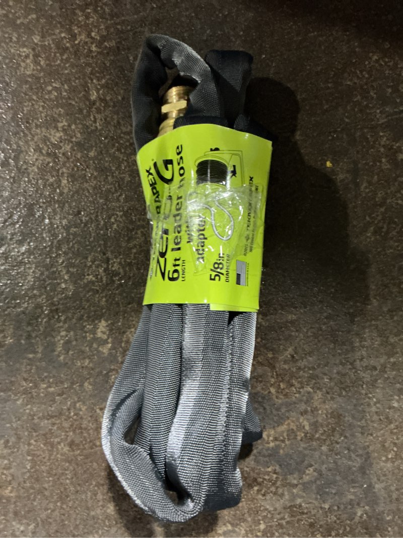 Condition photo showing Good Condition for teknor apex 5/8 in. d x 6 ft. l light duty leader hose