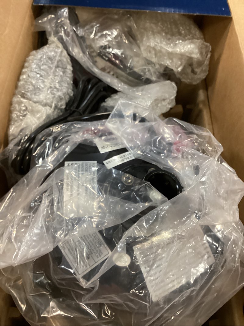 Condition photo showing Good Condition for harbor breeze gaskin 24-in integrated led outdoor matte black with matte black blades plug-in ceiling fan with light ( 6 -blade )