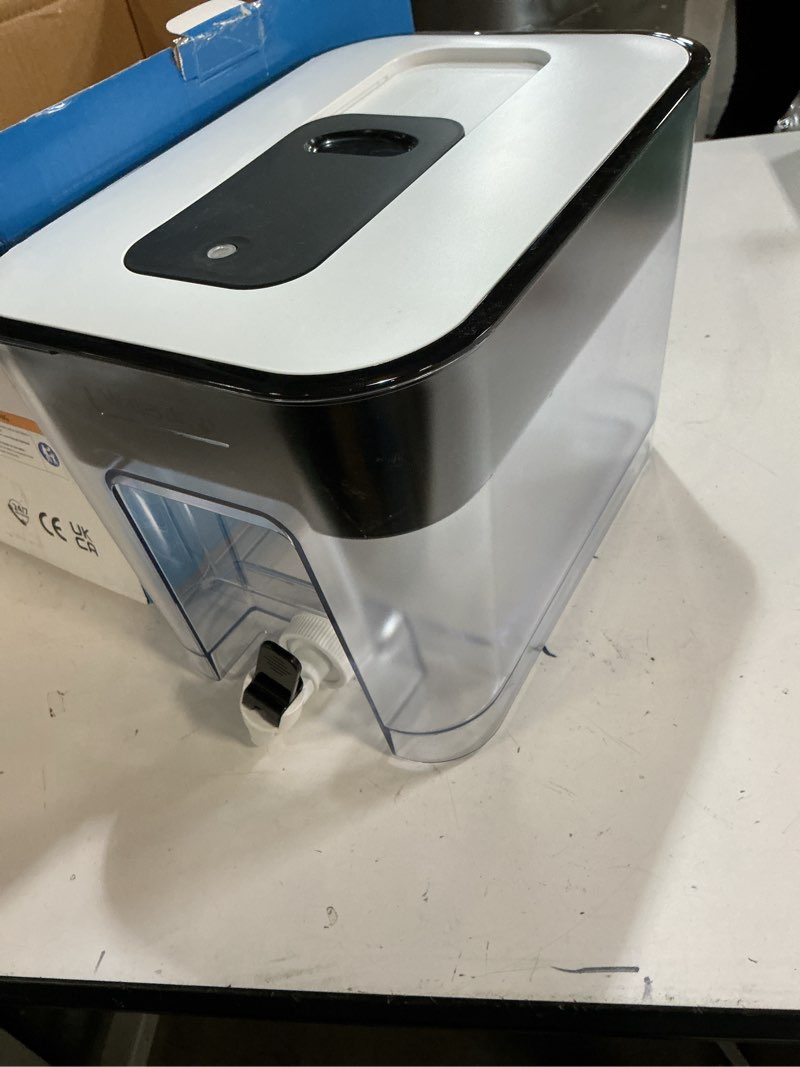 Condition photo showing Good Condition for Waterdrop 40-Cup Large Water Filter Dispenser with 1 Filter, 200-Gallon Long-Life, for Home and Office, 5X Times Lifetime, Reduces Chlorine, PFOA/PFOS and More, BPA Free, Black Classic Black