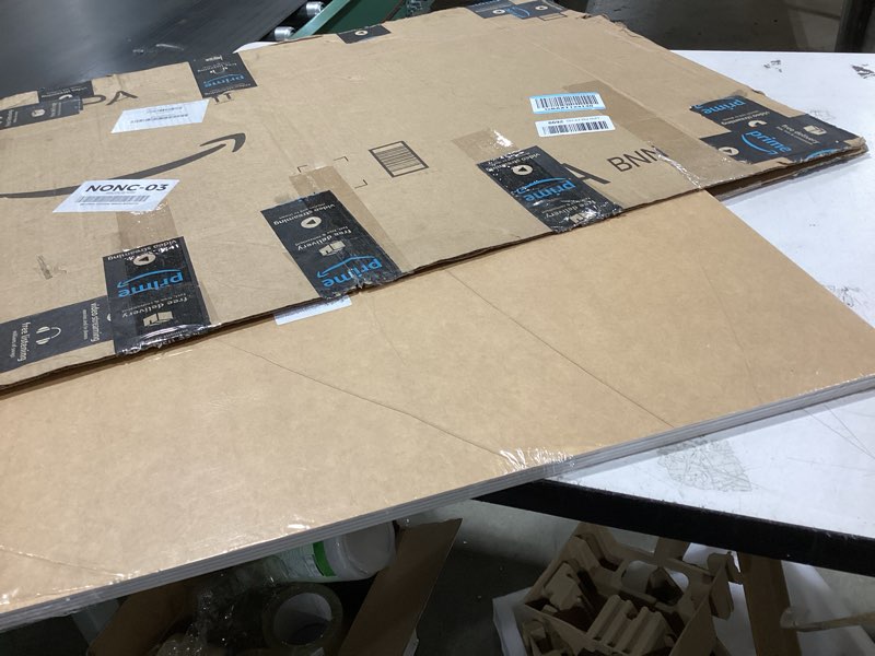 Condition photo showing New/Like New for KINLINK 18x24 Plexiglass Sheets 1/8 inch-3mm Clear Acrylic Sheets, Clear Plastic Board Polycarbonate Sheet for DIY Project, Craft, Picture Frames, Acrylic Sign, Weding Invitaton, 4 Pack 18x24 Clear 4