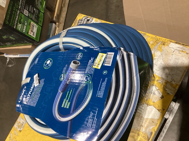 Condition photo showing As Is for orbit orbit 100 ft x 5/8-in polyfusion hose